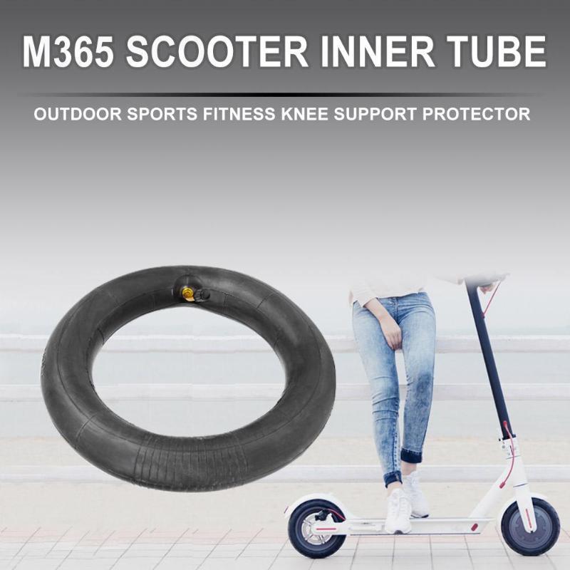 2-pack Rubber Inner Tubes for Xiaomi Mijia M365 Electric Scooter with Valve Cover
