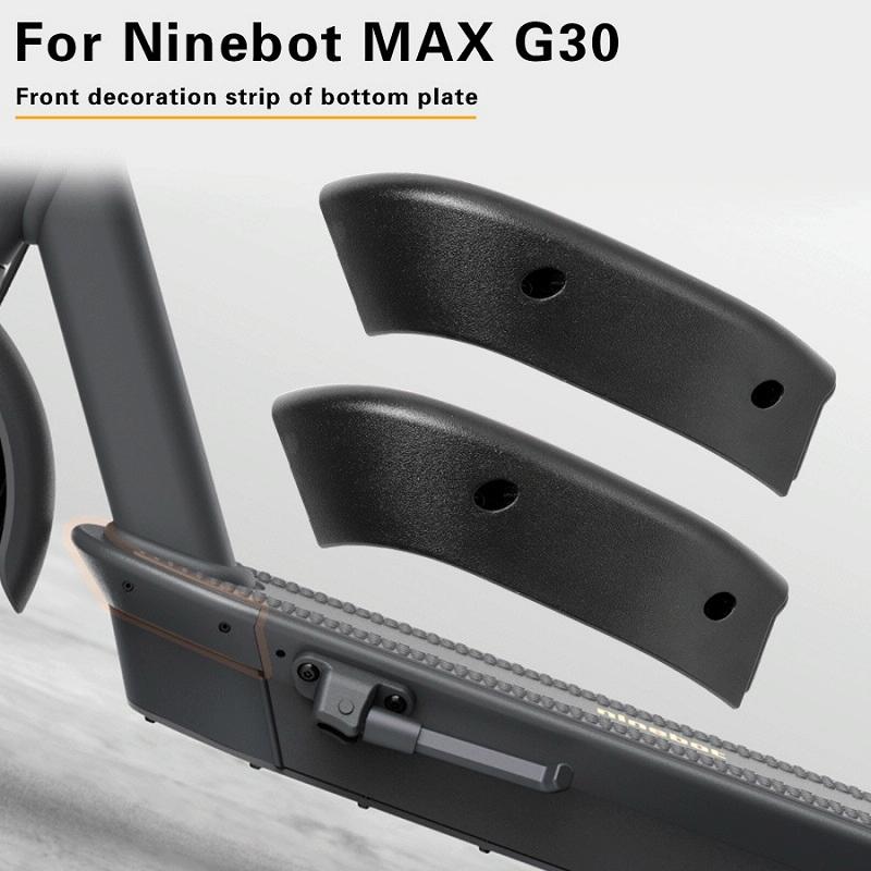 Front Side Cover for Ninebot Max G30 Scooter - Black