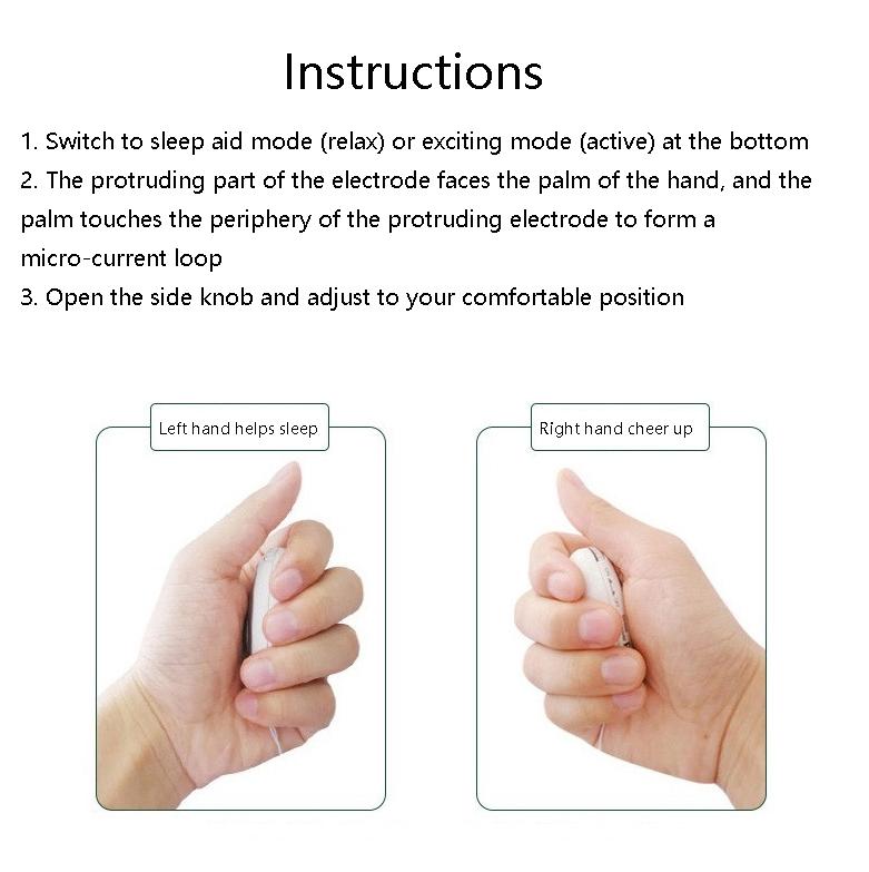 Es Micro-Current Sleep Aid Smart Sleep Instrument - White