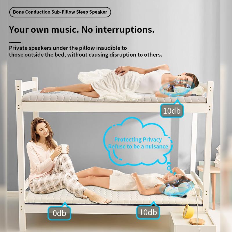 Bone Conduction Bluetooth 5.3 Sleep Speaker Qy09 - Purple