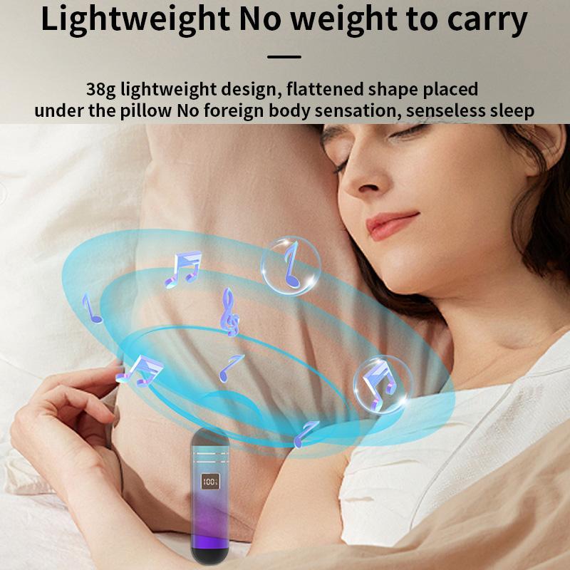 Bone Conduction Bluetooth 5.3 Sleep Speaker Qy09 - Purple