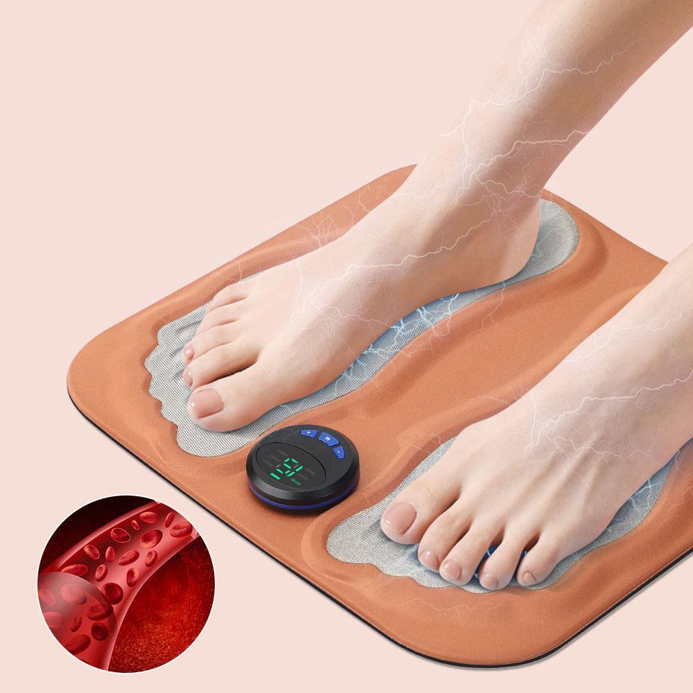 Ems 6-Mode 3D Foot Massager 15 Levels Orange
