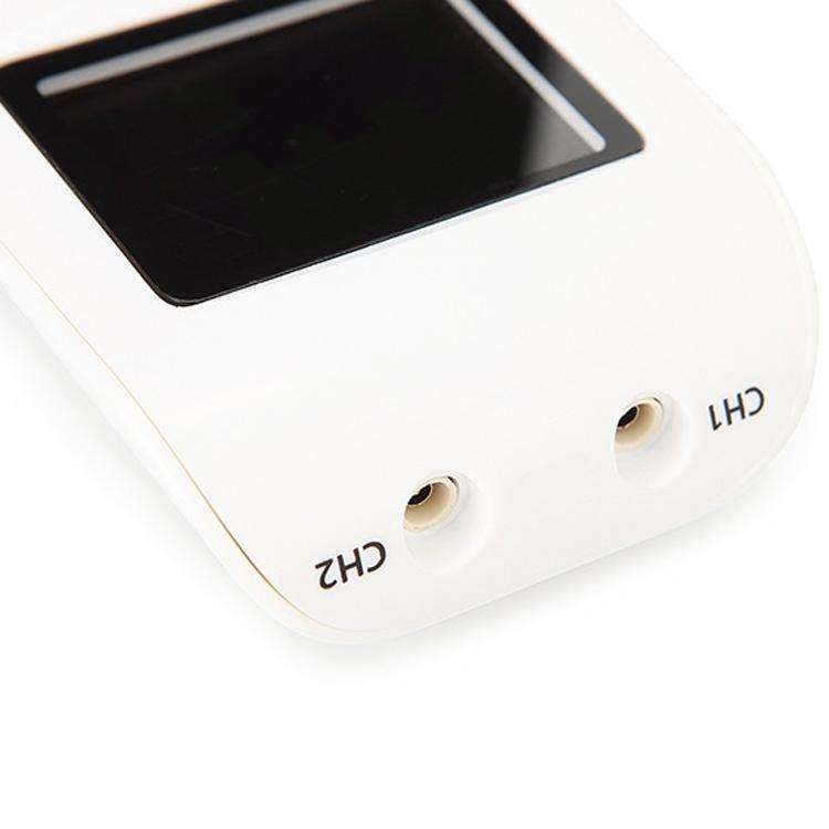 12-Mode Digital Meridian Physiotherapy Instrument Acupuncture Massager White