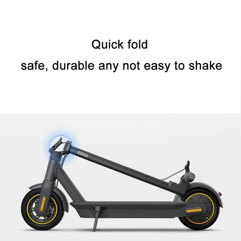 Black Folding Spanner Buckle for Ninebot Max G30 Electric Scooter