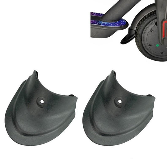 3 Pairs Scooter Fender Set for Xiaomi M365 / Pro - Front & Rear Rubber Fishtail Accessories - Mudguard Black