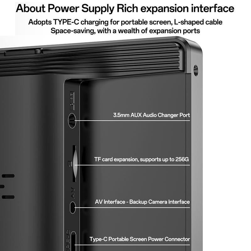 10.26 Inch Carplay Navigation & Recorder - Yesido Km19 Black