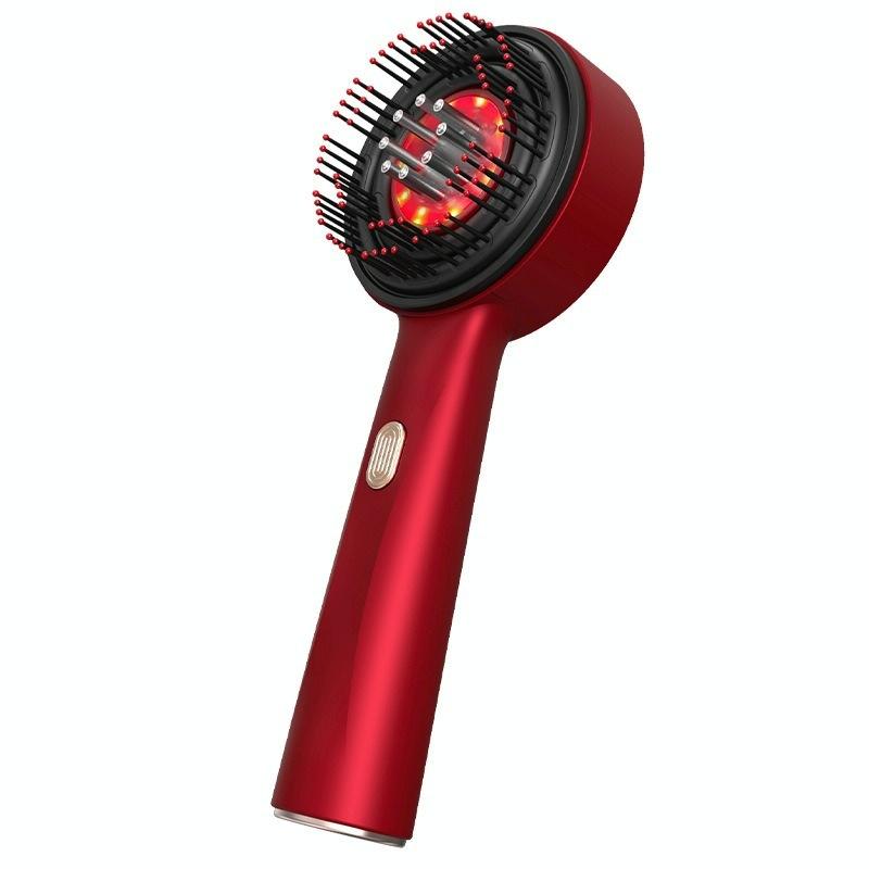 Red Light Scalp Massage Comb For Hair Growth 630Nm Liquid Care - Deep Gray
