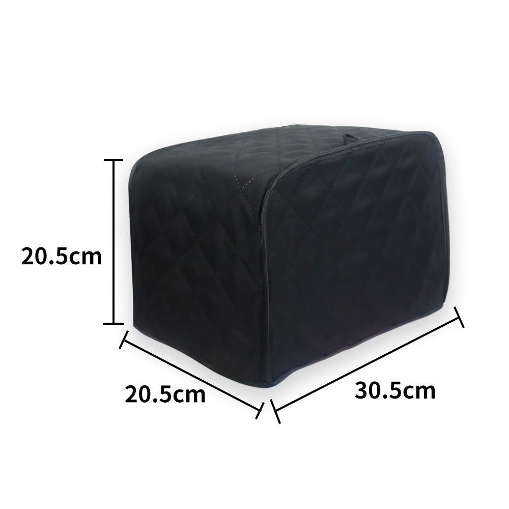 Small Home Bread Maker Dust Cover - Polyester Material - Dark Brown