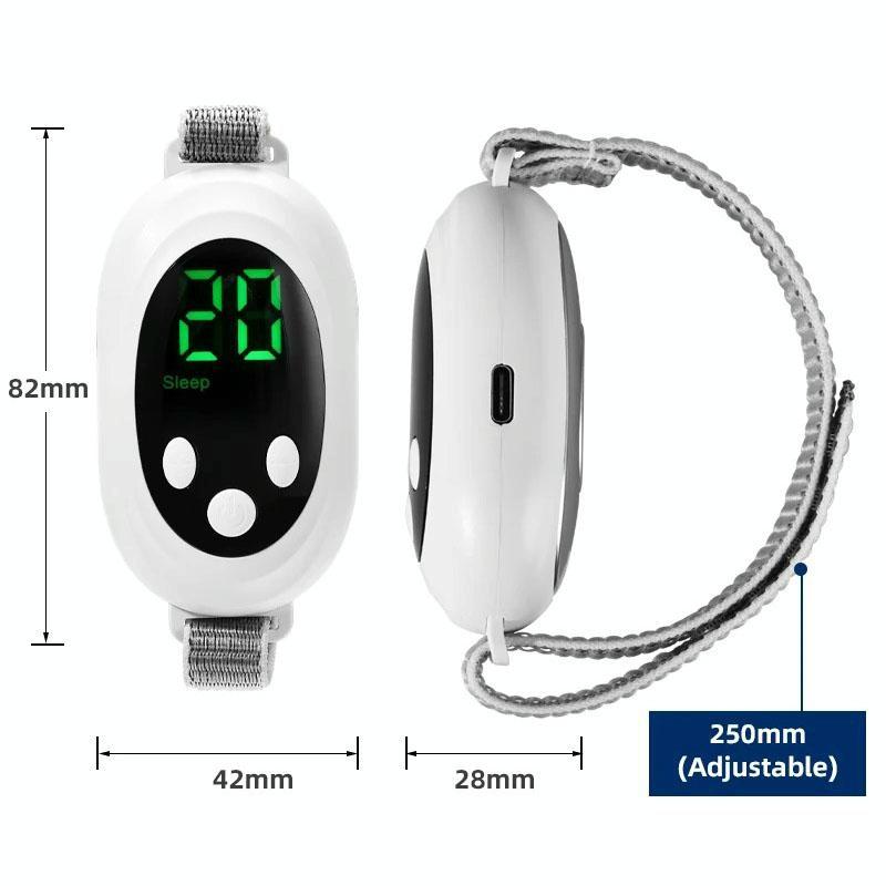Smart Handheld Sleep Meter Ems Pulse Sleep Aid - Green