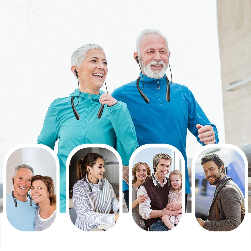 Wireless Hearing Aids For Elderly Z3 Multifunctional - Grey