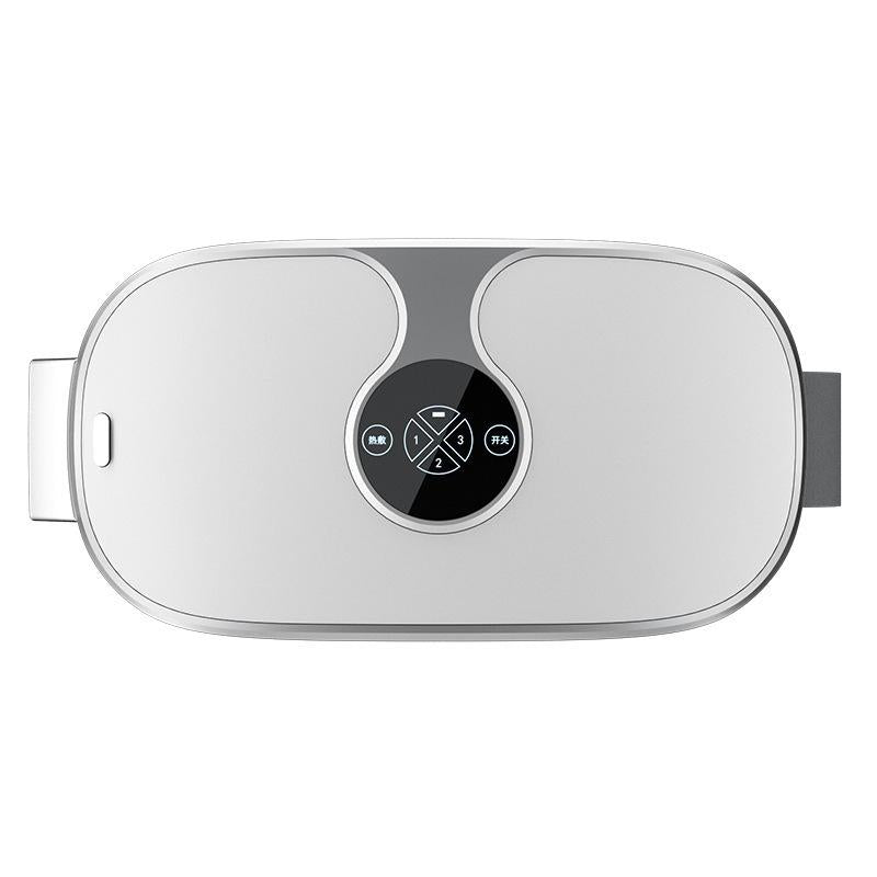 Vibrating Infrared Heat Massage Belt - White