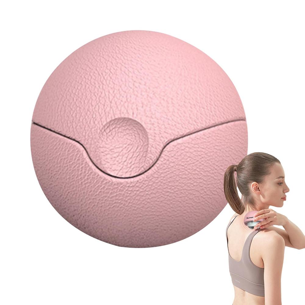 3-In-1 Fitness Yoga Massage Ball Cervical Meridian Massager - Purple