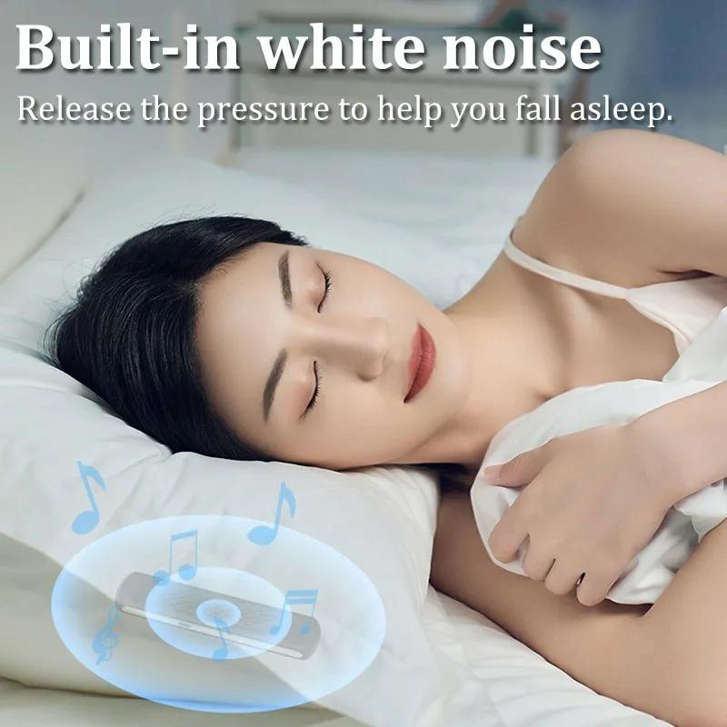 Portable Bone Conduction Sleep Speaker White Noise Aid - Black