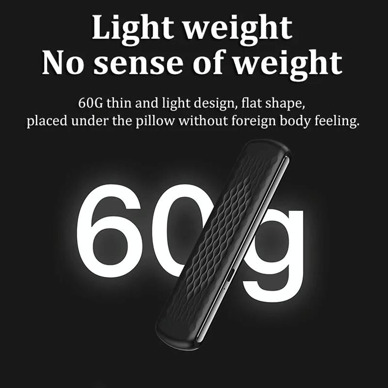 Portable Bone Conduction Sleep Speaker White Noise Aid - Black