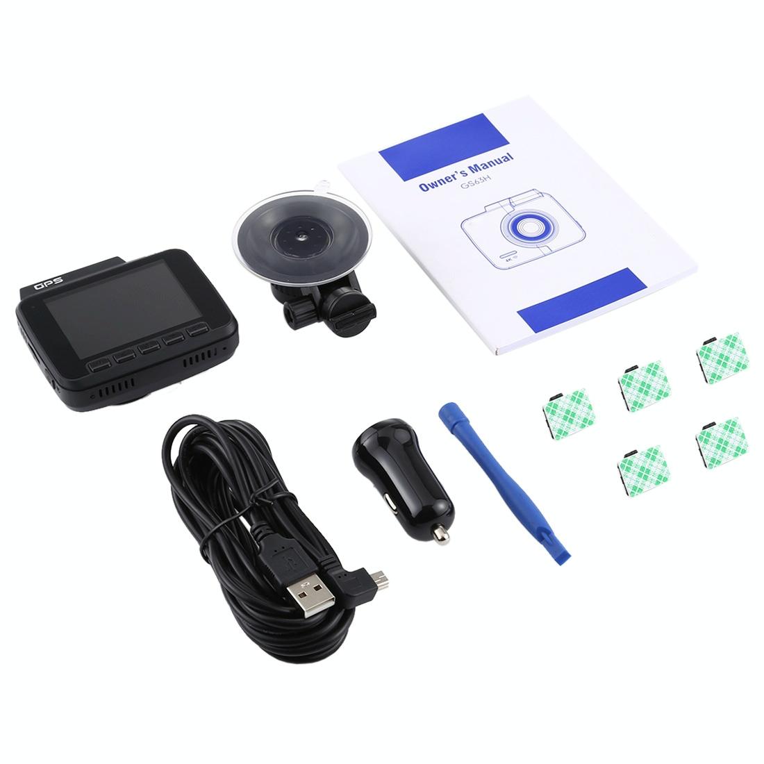 2.4 Lcd Car Dvr Camera with 2880 x 2160p Hd Resolution and 150 Degree Wide Angle View