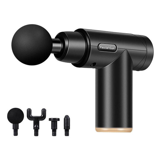 Portable Electric Muscle Massager - Mini Size - Dark Night Black