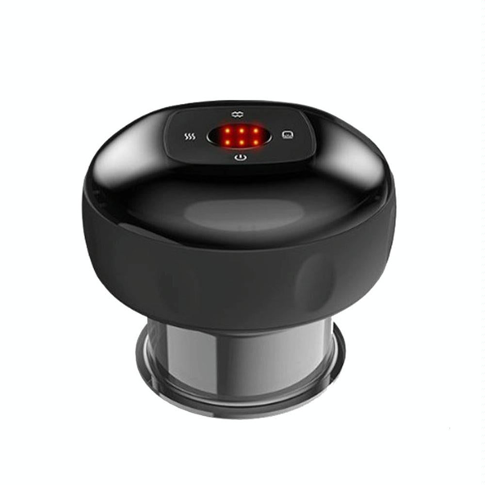 Electric Cupping Massager Compact & Effective - Black