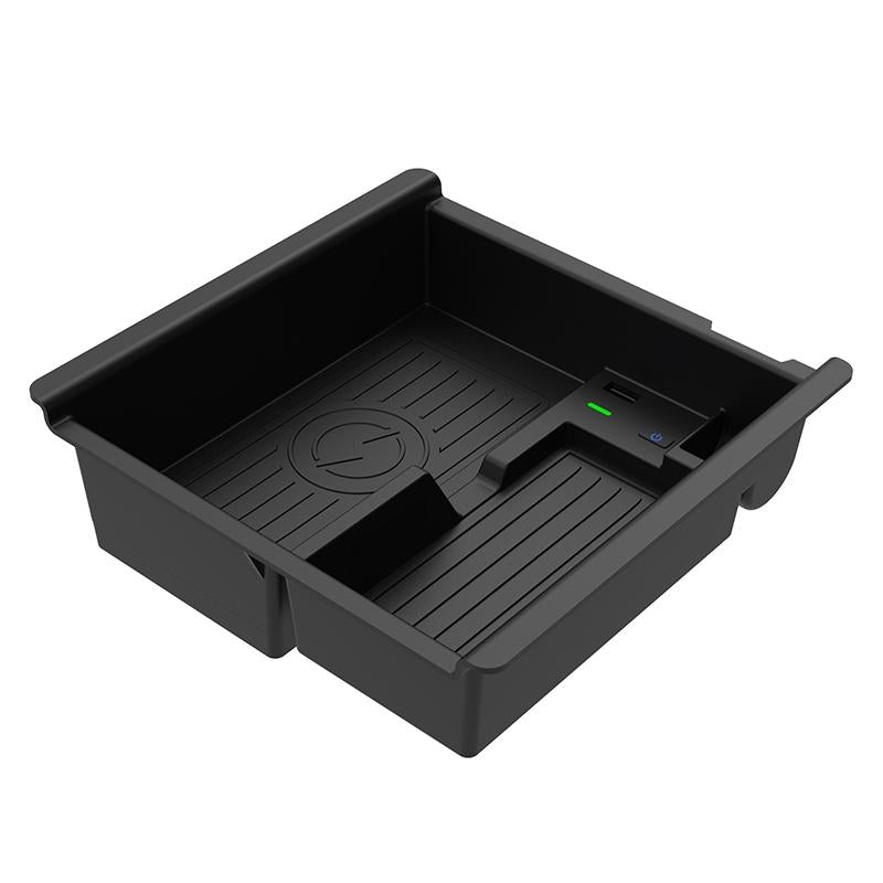 Wireless Charger & Storage Box for Toyota Tacoma 2016-2021