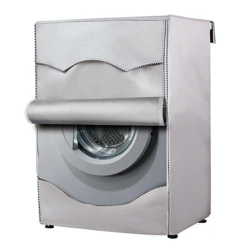 Waterproof Dustproof Cover for 420d Roller Boiler Washing Machine - 60x53x85cm Size - Gray - 69X84X100Cm