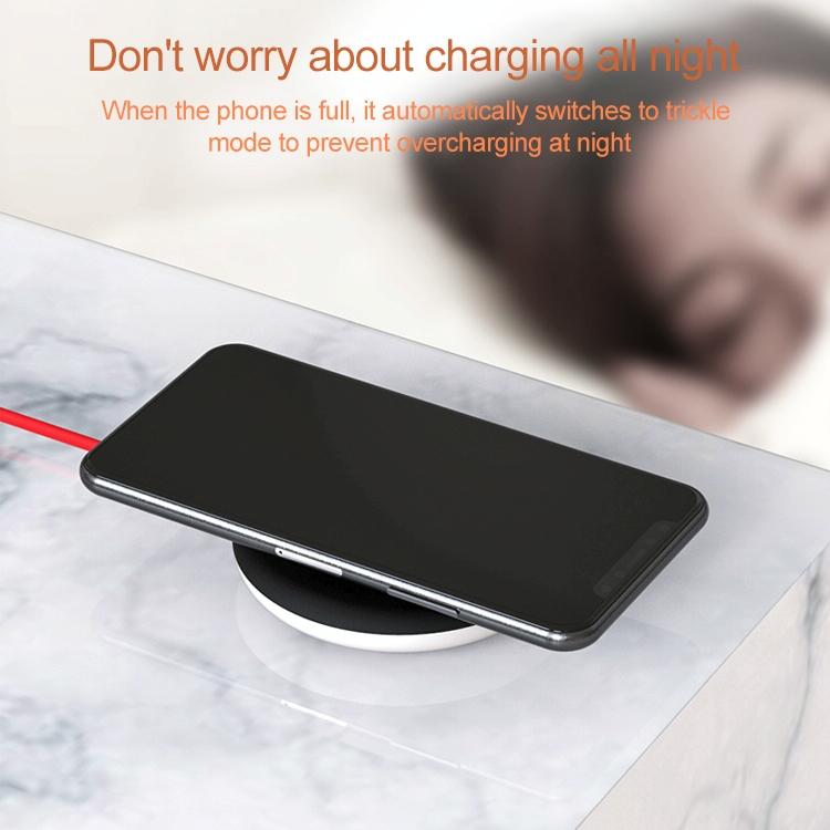 Wireless Fast Charger With Suction Cup 1.5M - White