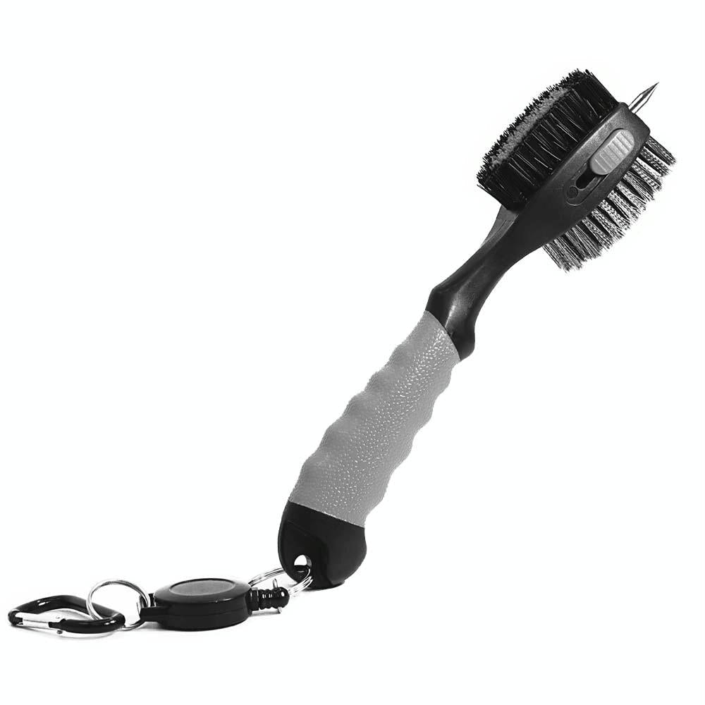 Portable Golf Club Brush - Retractable - Blue
