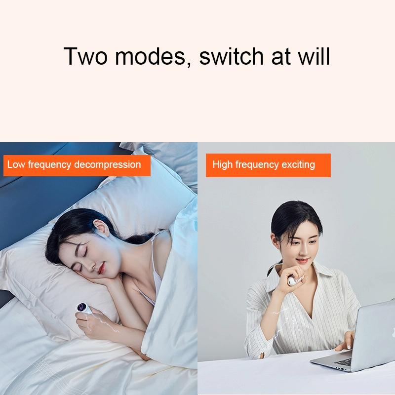 Handheld Sleep Aid For Home Physiotherapy Microcurrent Pulse Therapy - Light Green