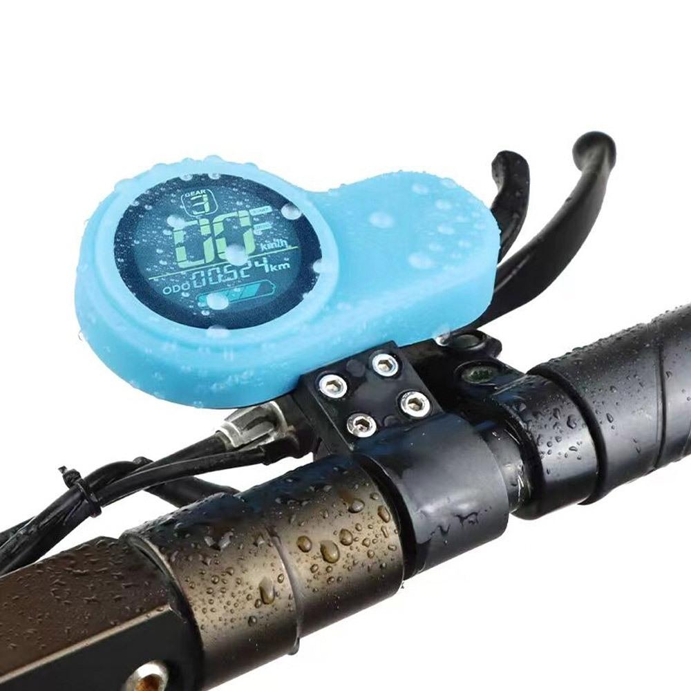 Silicone Instrument Cover for Kugoo M4 Pro Electric Scooter - Blue