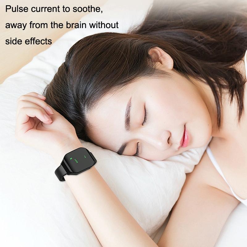 Portable Intelligent Sleep Aid Soothing Insomnia Massage - Pink