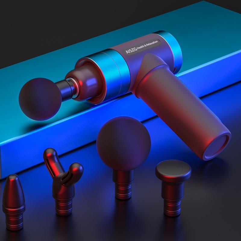 Extreme Edition Rechargeable Muscle Massage Gun - Gray