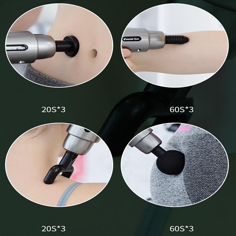 Portable Electric Muscle Massager - Mini Size - Space Gray