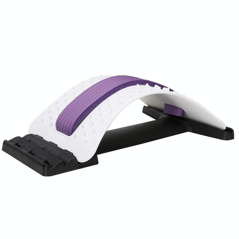 Spine Stretcher For Lumbar Disc Relief - White Purple