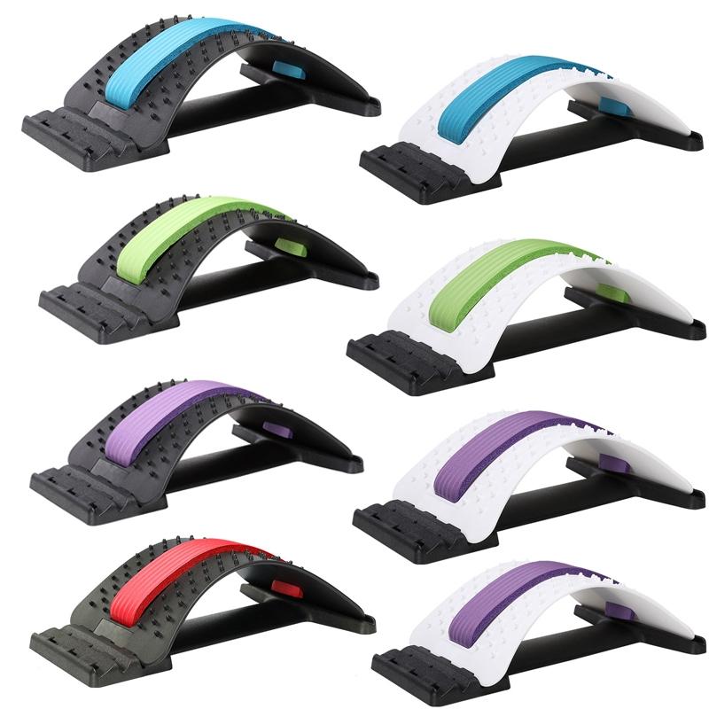 Spine Stretcher For Lumbar Disc Relief - White Purple