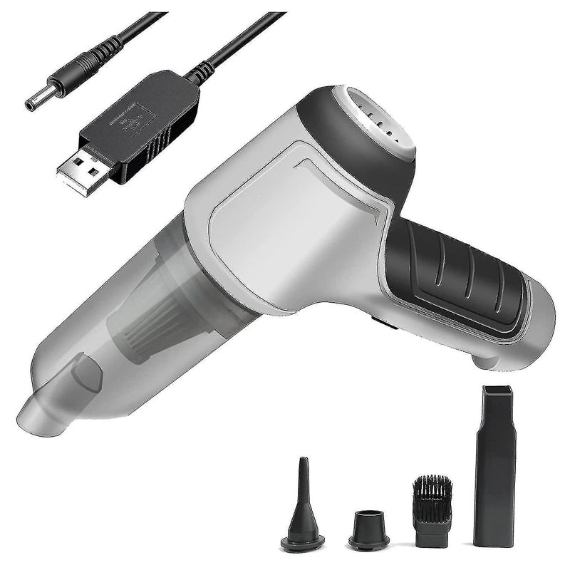 Vibe Geeks Brushless Strong Suction Wireless Car Vacuum Cleaner- Usb Charging