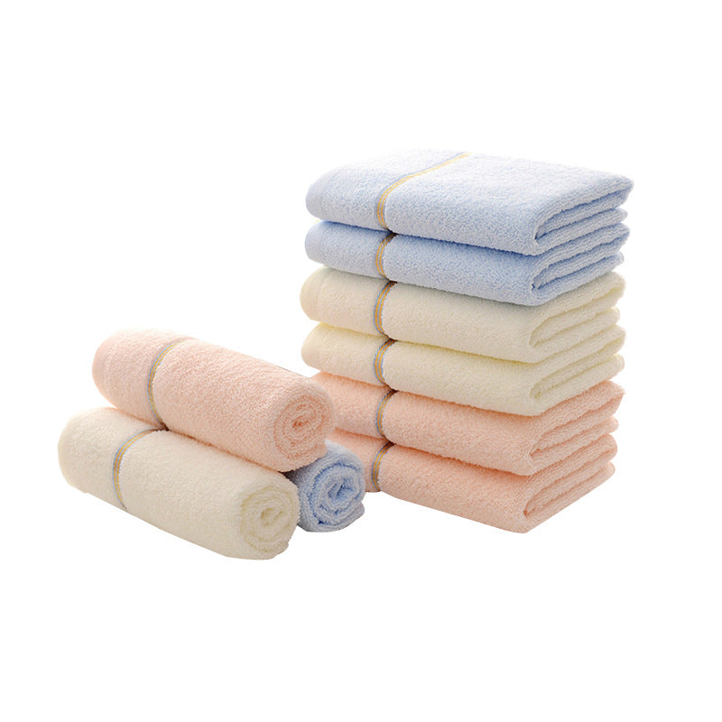 Off White Luxury Soft Cotton Towel Set - 5-Piece Bathroom Towels, Absorbent & Quick-Drying, Gentle for Sensitive Skin