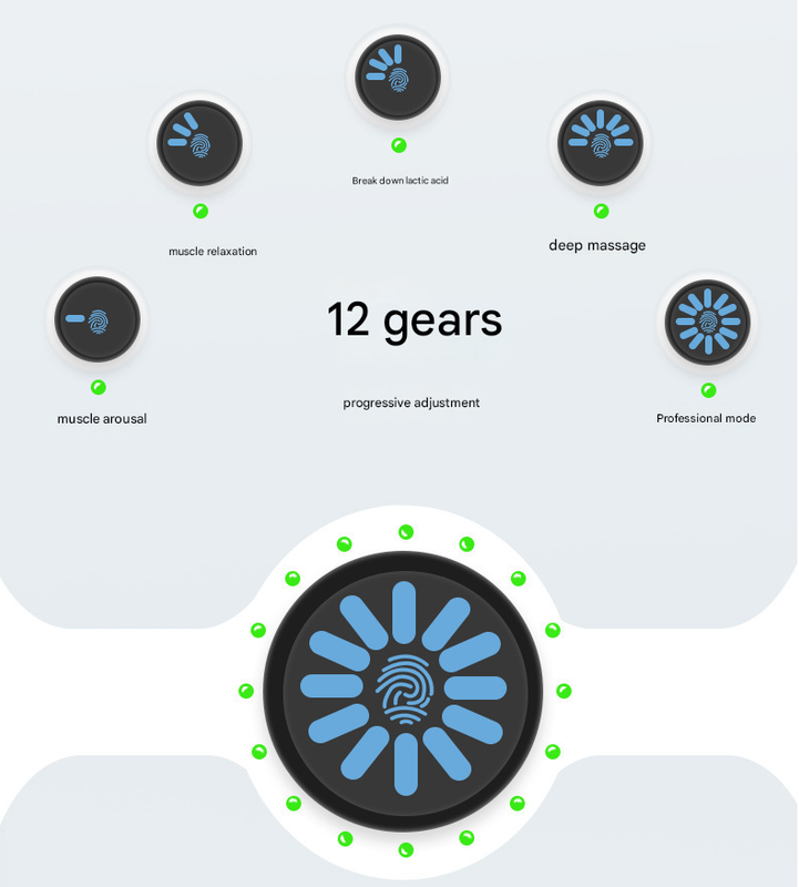 Pink Portable Mini Massage Gun for Deep Tissue - Adjustable Impact Neck Massager with Rechargeable Battery