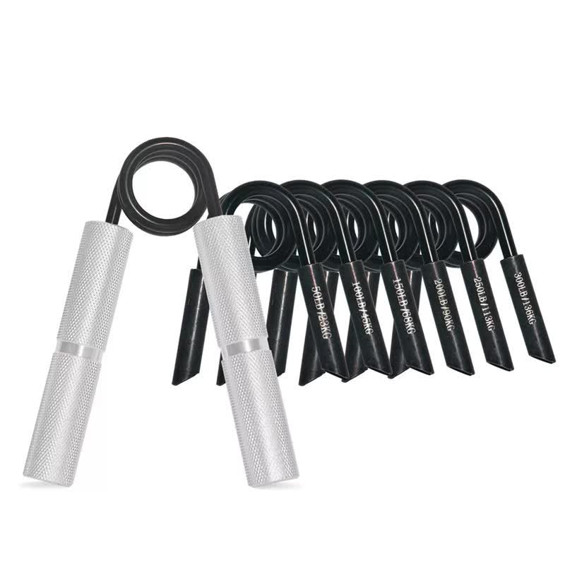 4-in-1 Aluminum Metal Grip Strength Trainer Set with Adjustable Resistance - Wrist, Finger, and Arm Exercise (200LB-350LB)