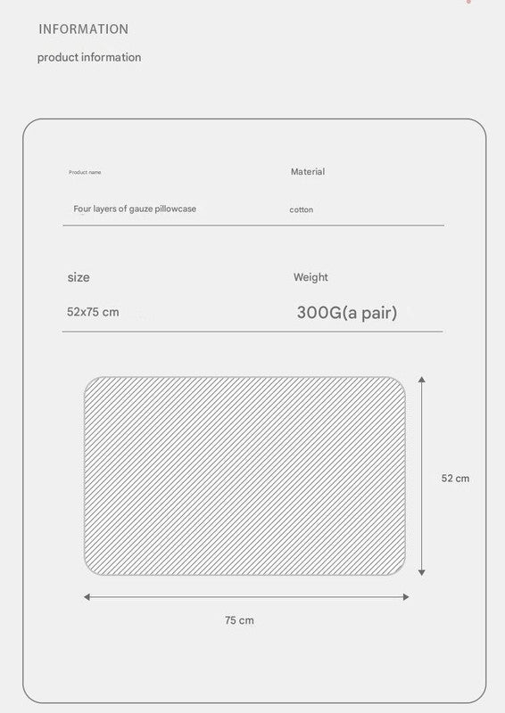 Pair of Orange pattern Tied Cotton Gauze Pillow Cover - Secure Fit, Premium Comfort (Insert Not Included)