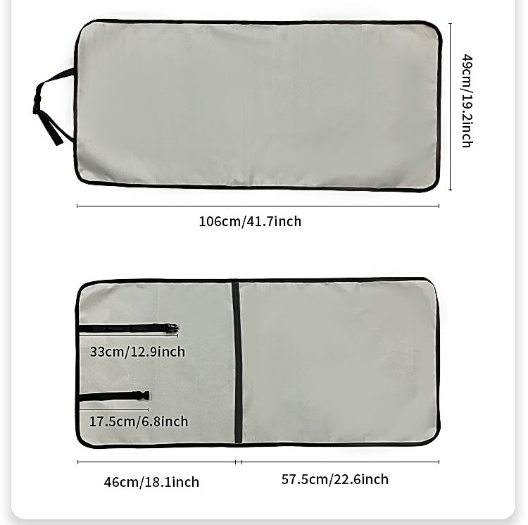 4 Pcs Pink Waterproof Pet Car Seat Cover - Scratch-Resistant Oxford Cloth  for Dogs and Cats (106 x 49 cm)