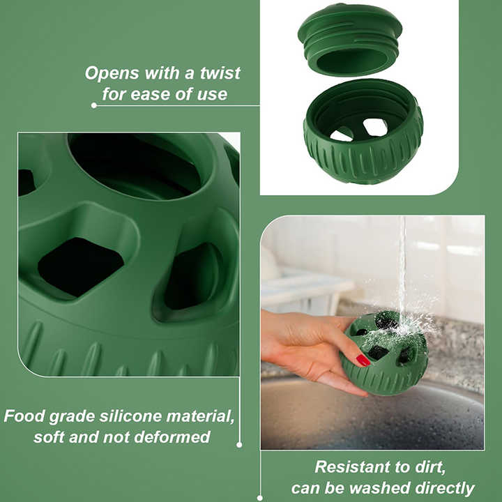 Red Ball and Black Mold Pet Treat Dispensing Ball and Molding Set - Silicone Dog Chew Toy for Teeth Cleaning and Boredom Relief