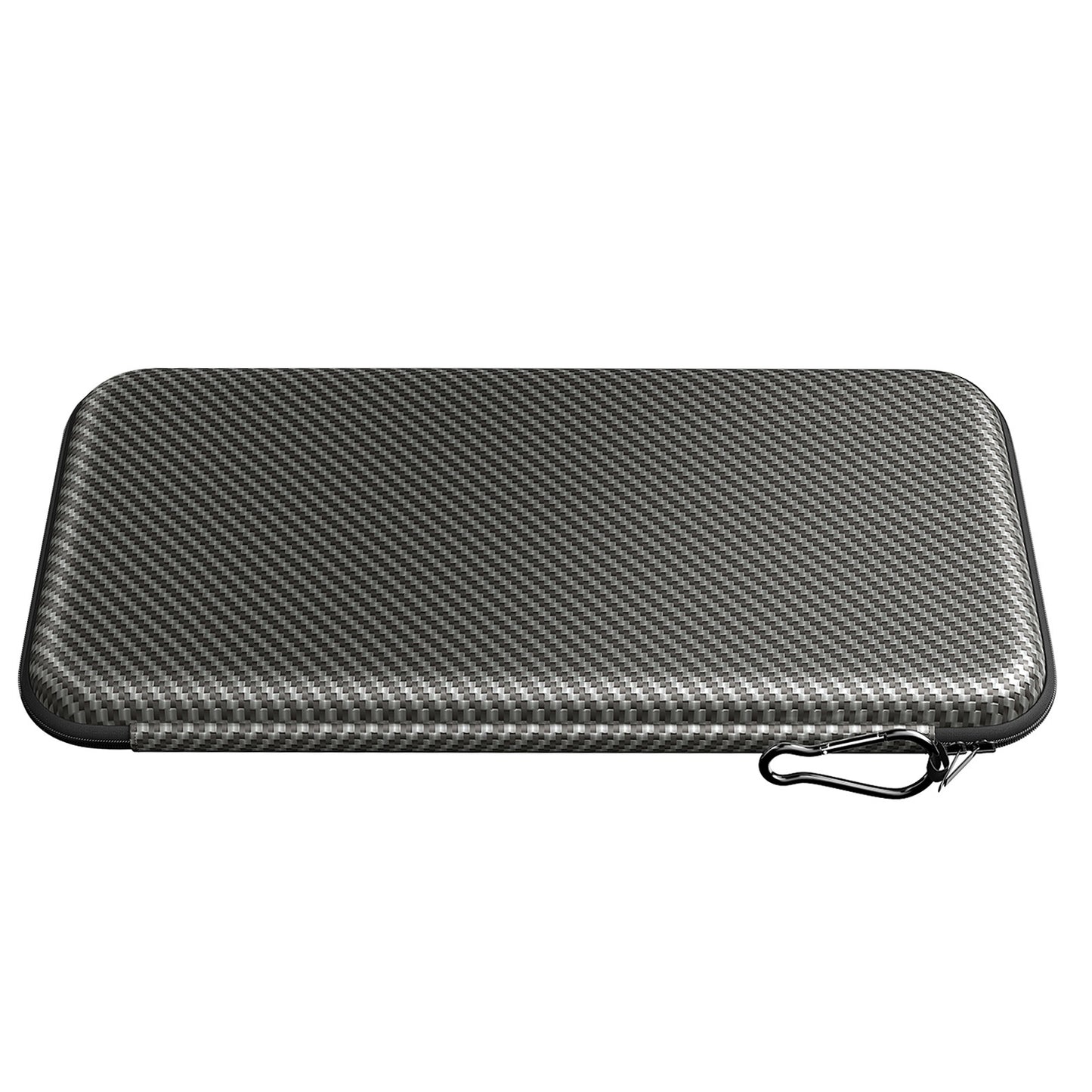 Grey Golf Glove Bag with Dual Glove Support Frame & Hook - Convenient Storage for Tees, Ball Markers and Golf Accessories