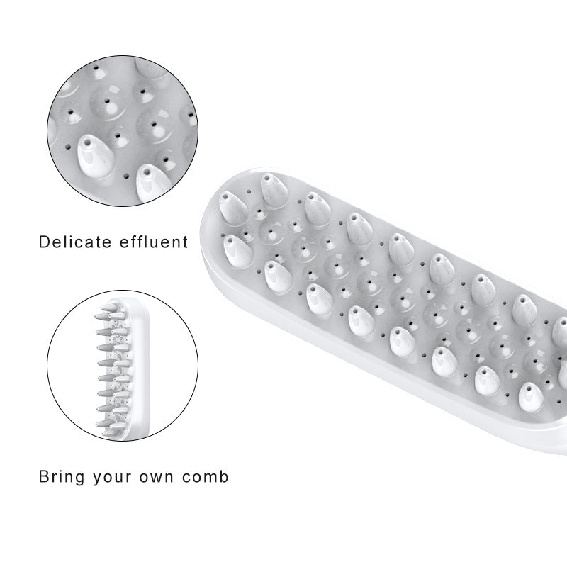 Handheld Pet Grooming Shower Sprayer - With Comb Teeth Hose & Adapters