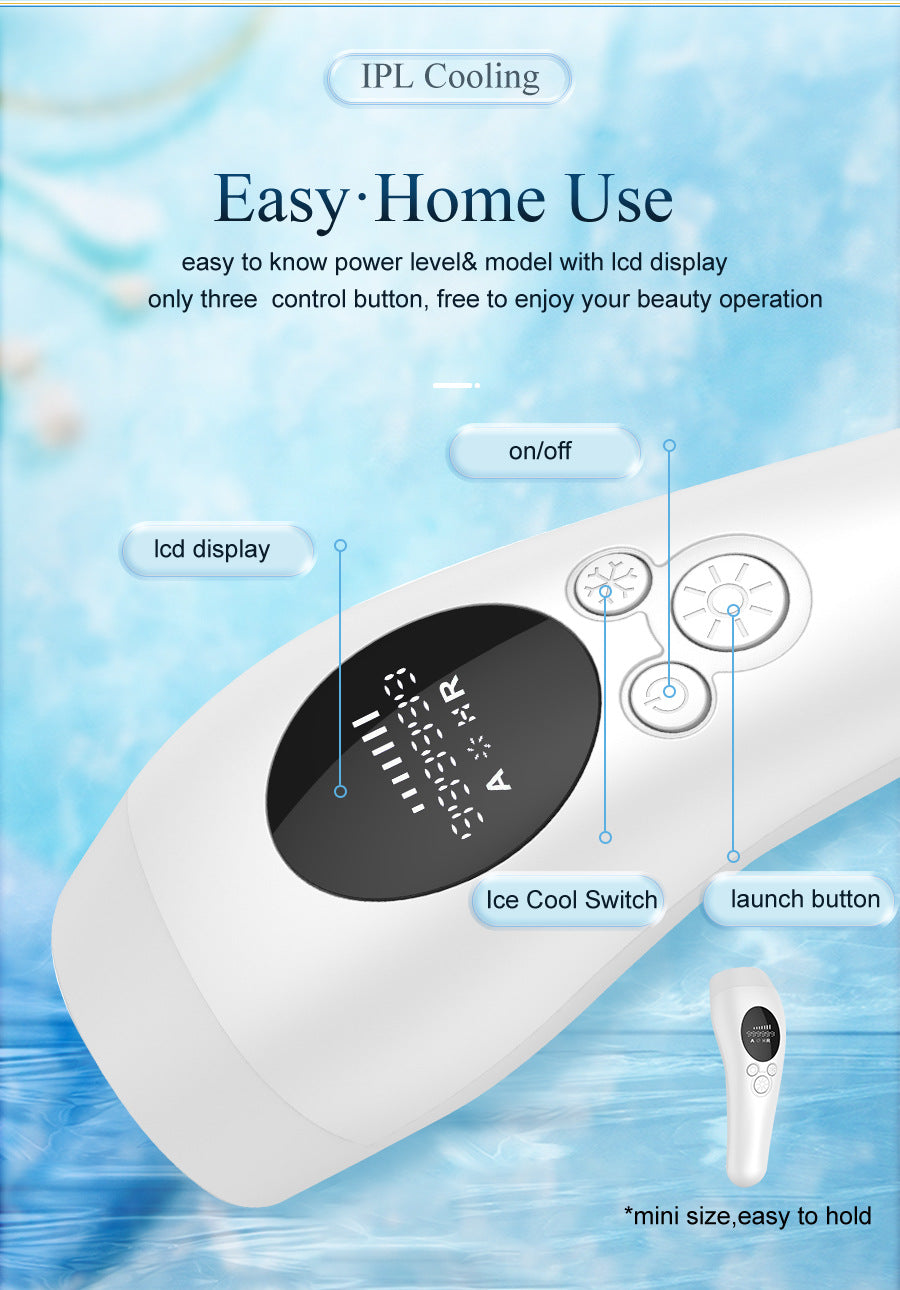 White Light Spot Beauty Hair Removal Device - Smooth Skin Solution