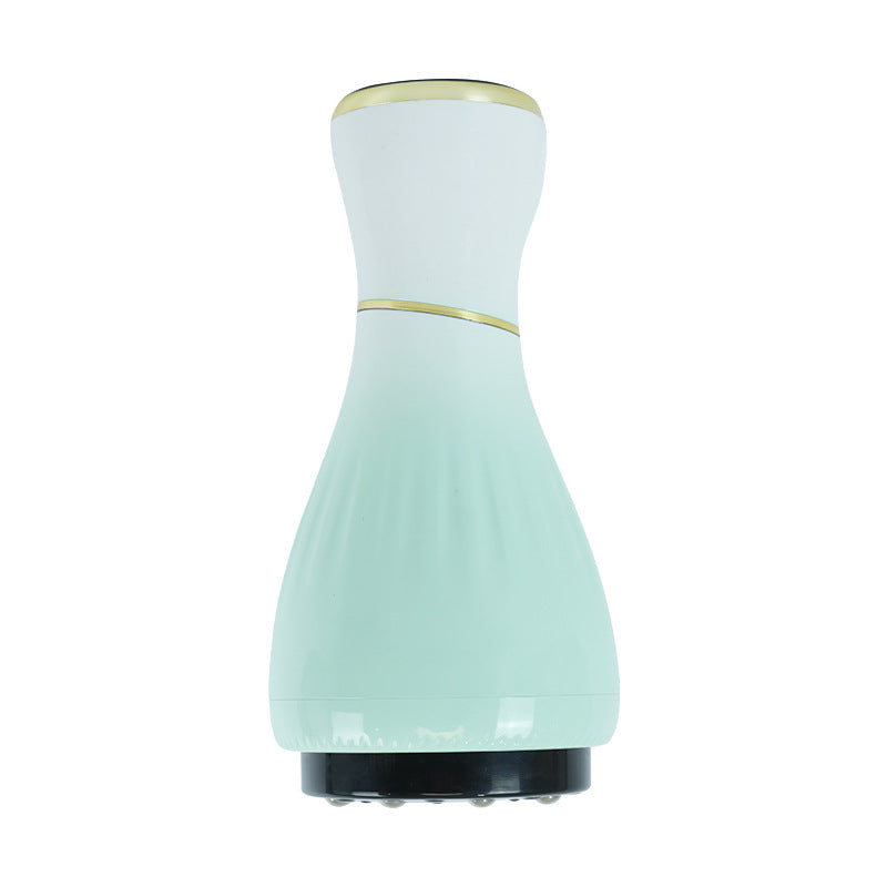 Gradient white green Portable Electric Cupping Therapy Device - Adjustable Intensity & Heat