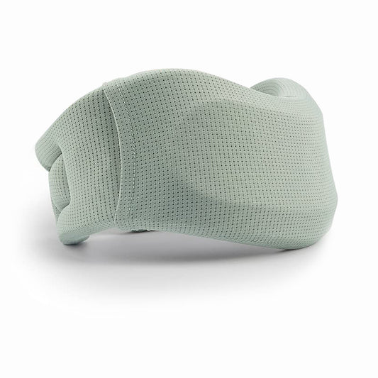 Size S Light Green Ergonomic Neck Support Brace - Soft Cervical Collar for Posture Correction and Pain Relief