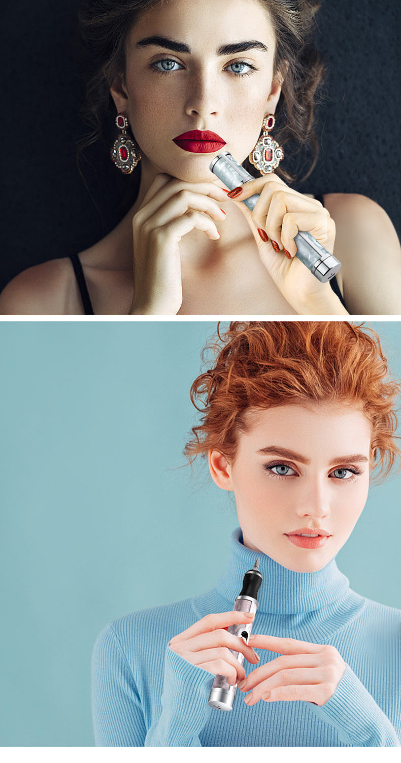 Pink Cordless Electric Nail Drill Pen - Professional Rechargeable Manicure & Pedicure Kit