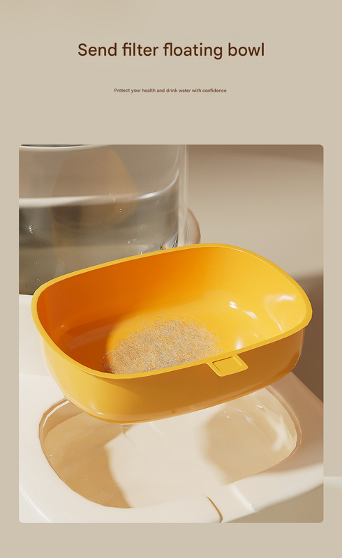 Pink Automatic Pet Feeder and Water Dispenser Set - Large Capacity Gravity Food & Water Combo for Cats & Dogs