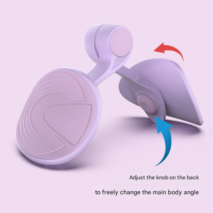 Pink Multi-functional Pelvic Floor Muscle Trainer - Postpartum Recovery and Leg Shaping Device