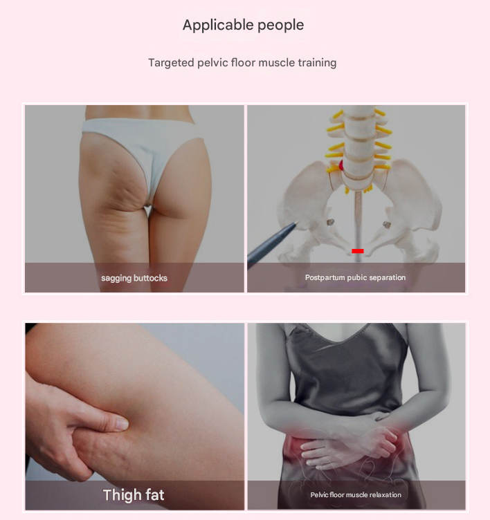 Blue Multi-functional Pelvic Floor Muscle Trainer - Postpartum Recovery and Leg Shaping Device