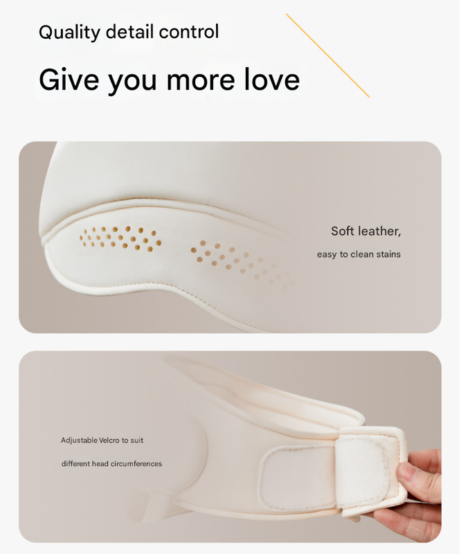 Capless Version Electric Head Massage Hat with Inflatable Airbags - 6-Zone Scalp Therapy for Relaxation and Sleep Aid