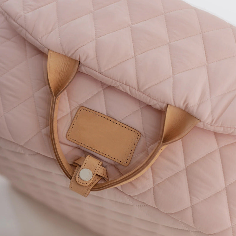 Luxury Quilted 2-in-1 Pet Travel Carrier & Car Booster Seat for Small Dogs(beige)